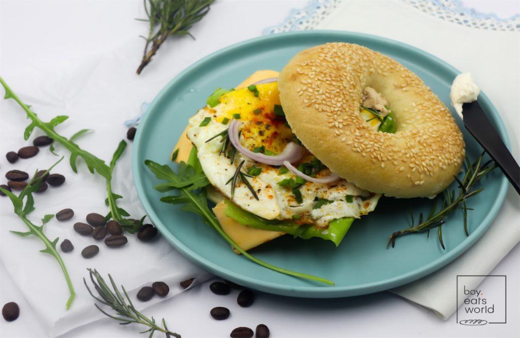 Breakfast Bagel 1 1