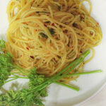 spaghetti aglio olio 1